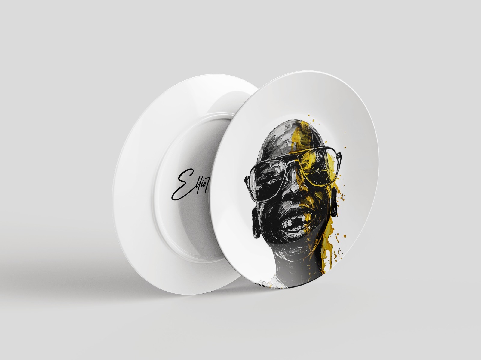 Golden Shades Plate
